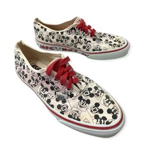 mickey mouse vans size 8